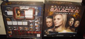 Battlestar Galactica: Daybreak Expansion components