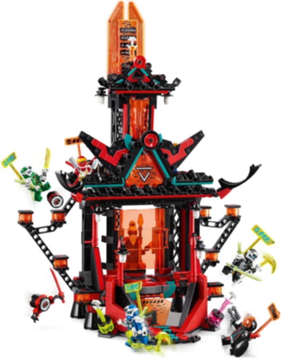 LEGO® Ninjago Templo Imperial de la Locura jugabilidad