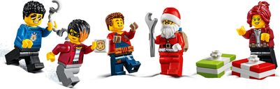 LEGO® City adventkalender minifiguren