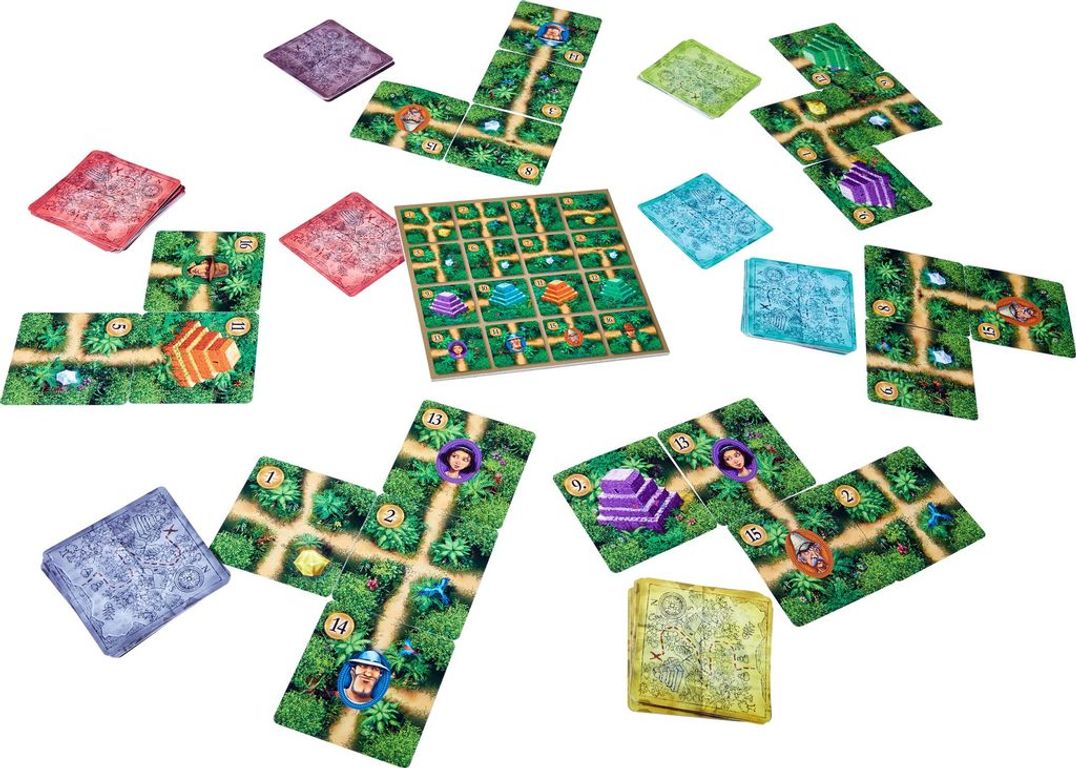 Karuba: The Card Game components