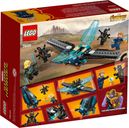 LEGO® Marvel Outrider Dropship-Attacke rückseite der box