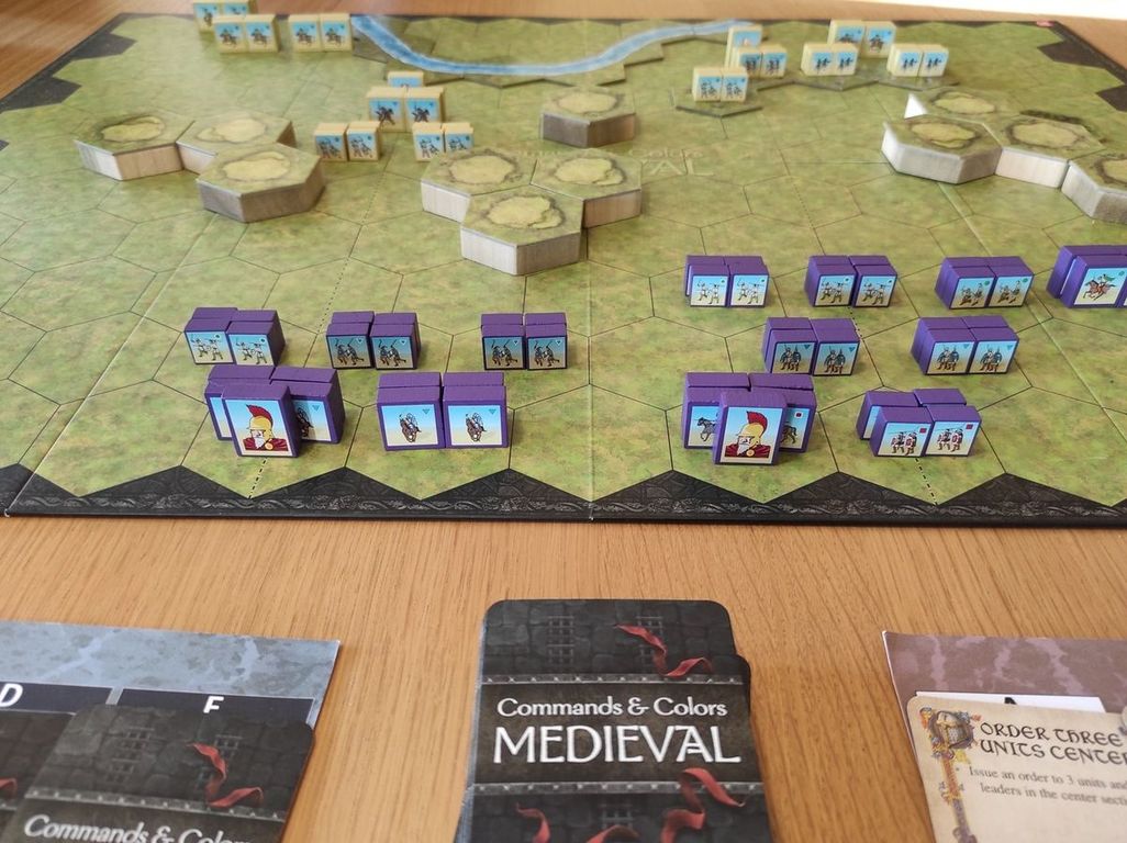 Commands & Colors: Medieval speelwijze