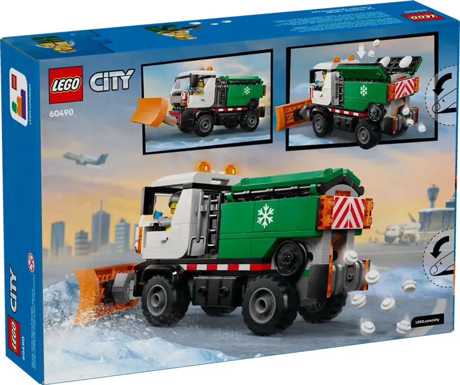 LEGO® City Sneeuwploeg achterkant van de doos