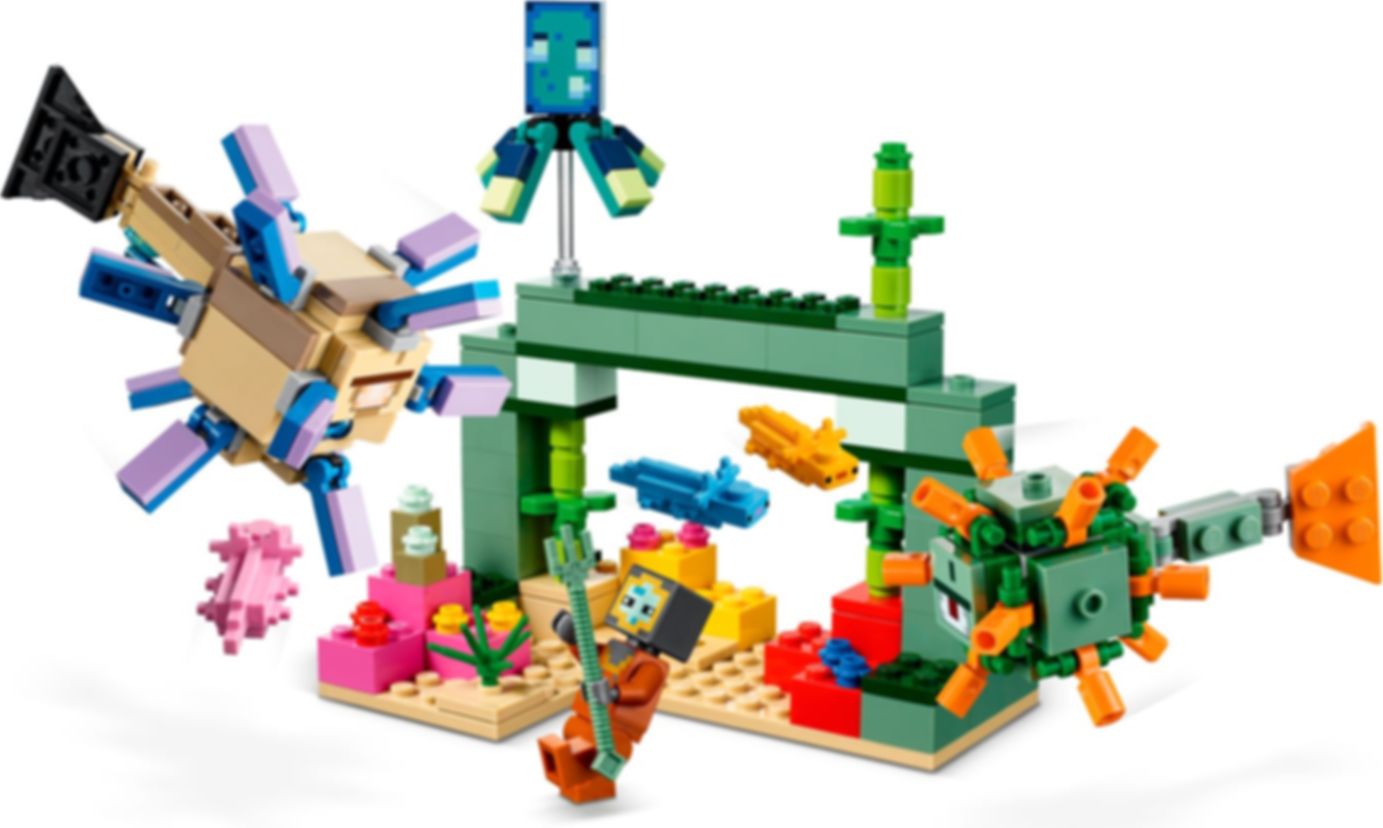 LEGO® Minecraft Das Wächterduell spielablauf