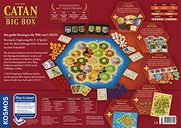 De Kolonisten van Catan: Big Box achterkant van de doos