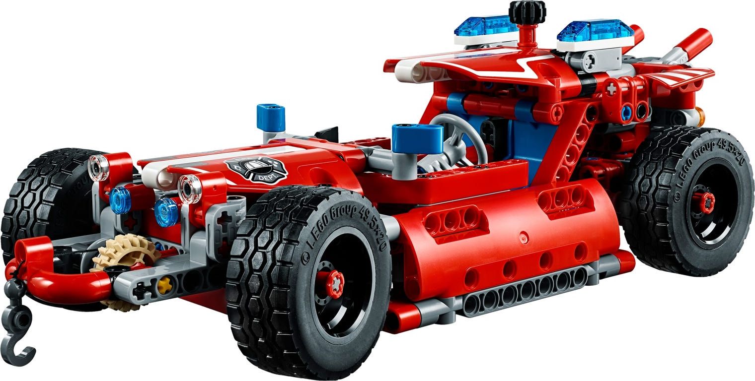 LEGO® Technic Equipo de primera respuesta alternativa