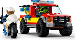 LEGO® City Le sauvetage des pompiers et la course-poursuite de la police véhicule