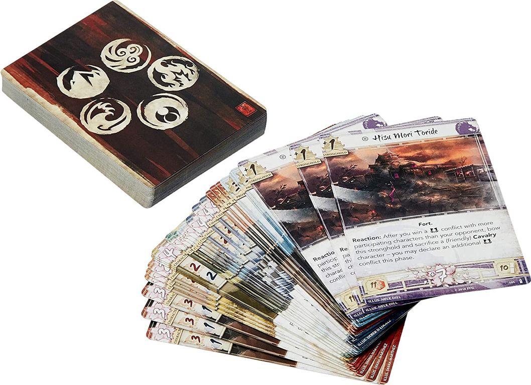 Legend of the Five Rings: The Card Game - Elements Unbound cartas