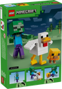 LEGO® Minecraft Chicken Jockey back of the box