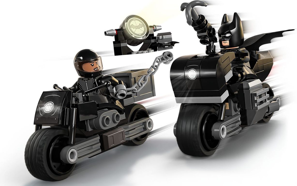 LEGO® DC Superheroes La course-poursuite en motos de Batman™ et Selina Kyle™ gameplay