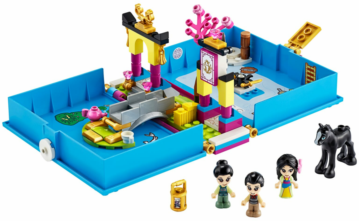 LEGO® Disney Mulan's Storybook Adventures components