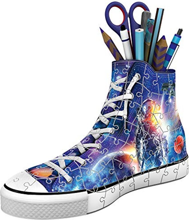 Sneaker Astronauts in Space components