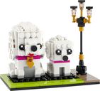 LEGO® BrickHeadz™ Pudel komponenten