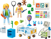 Playmobil® City Life Chambre d'hôpital pour enfant composants
