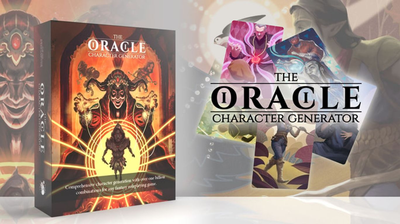 The Oracle Character Generator Box composants