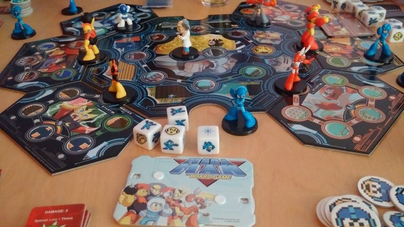 Mega Man: The Board Game gameplay