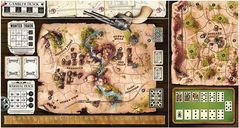 Western Legends: Ante Up game board
