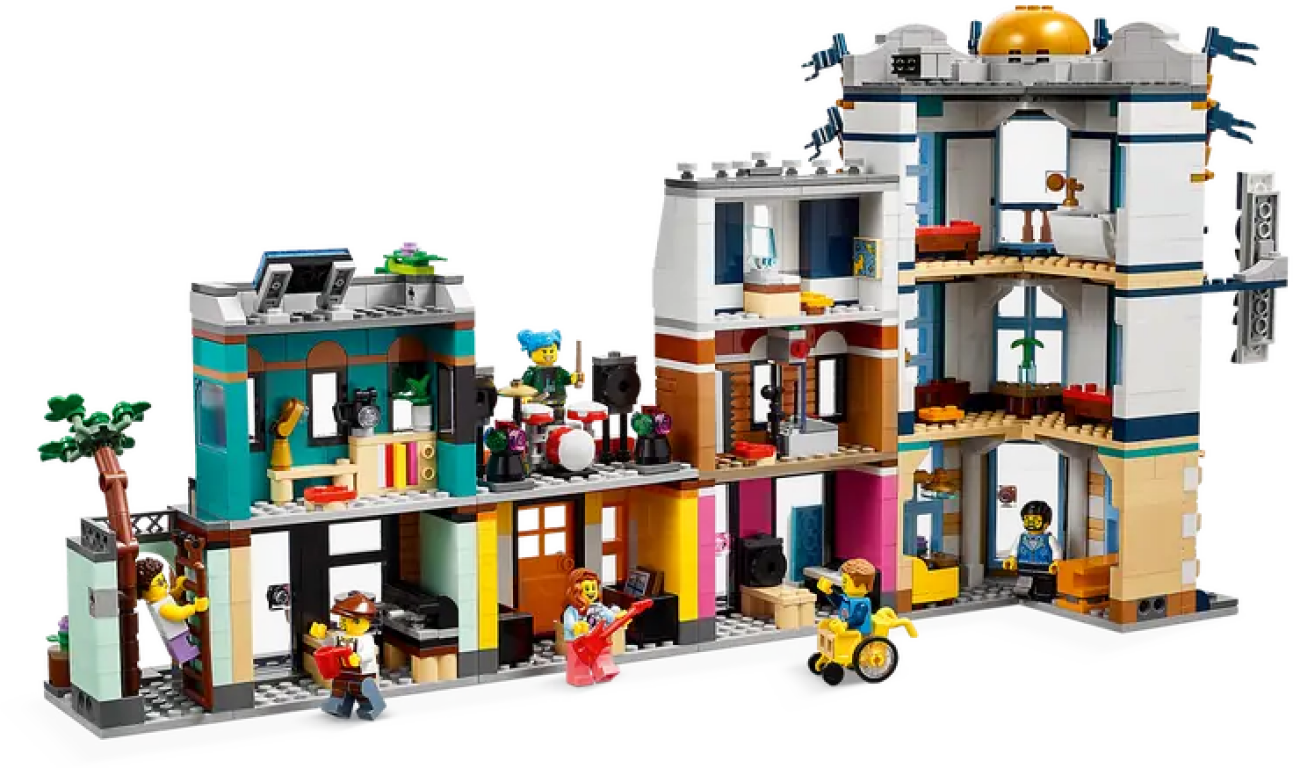 LEGO® Creator Hauptstraße innere