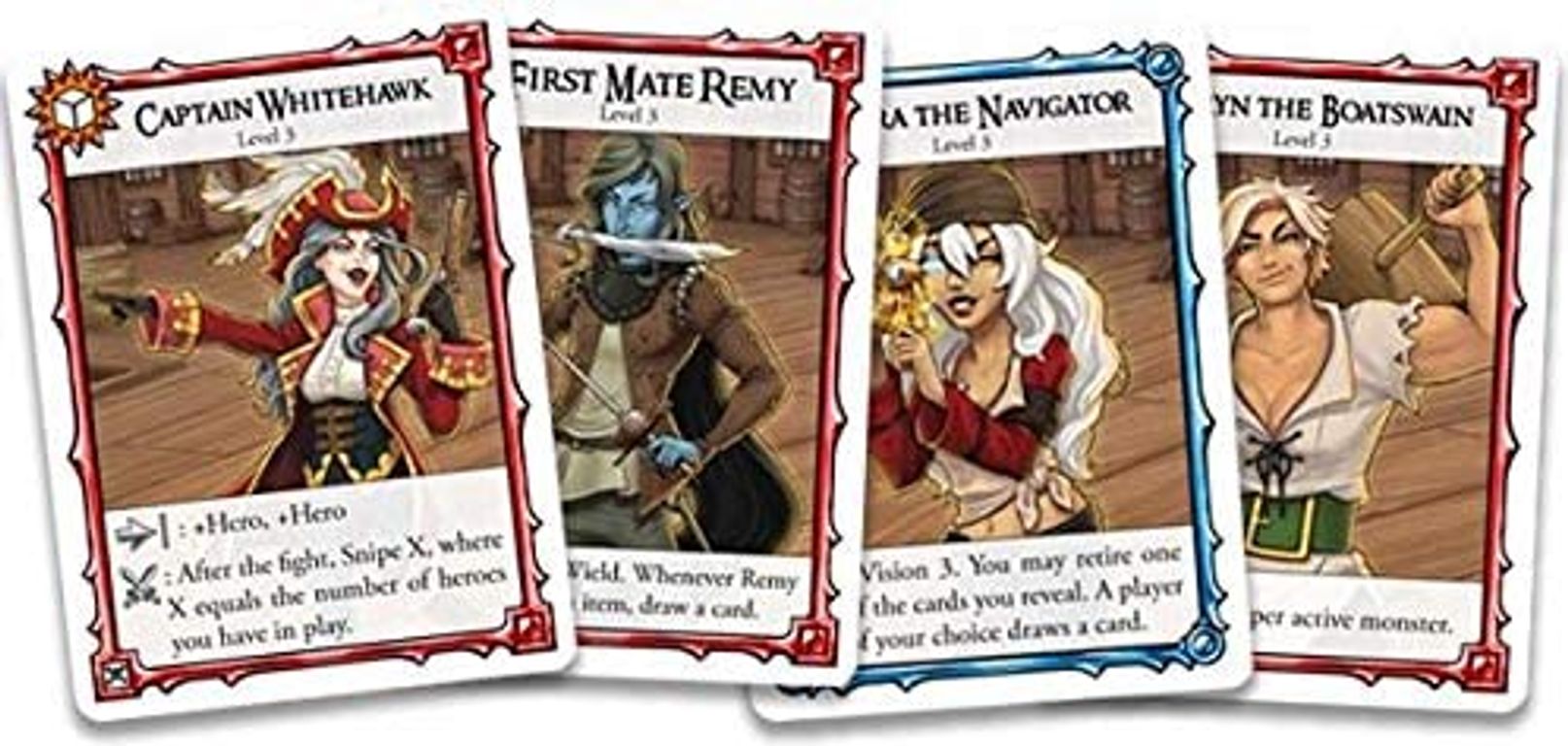 The Red Dragon Inn: Battle for Greyport – Pirates! cards