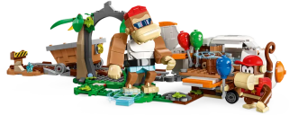 LEGO® Super Mario™ Uitbreidingsset: Diddy Kongs mijnwagenrit componenten