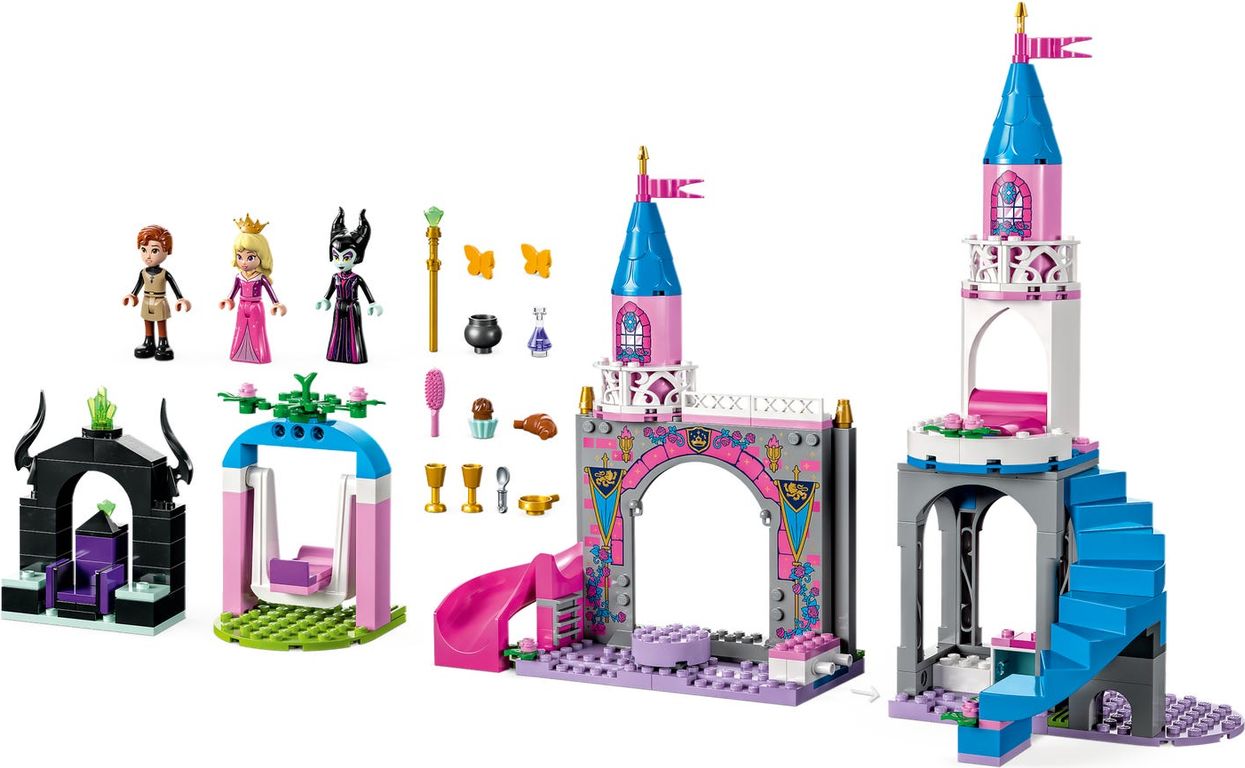 LEGO® Disney Kasteel van Aurora componenten