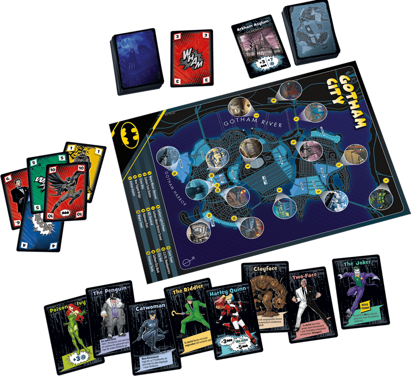 Chaos in Gotham City components