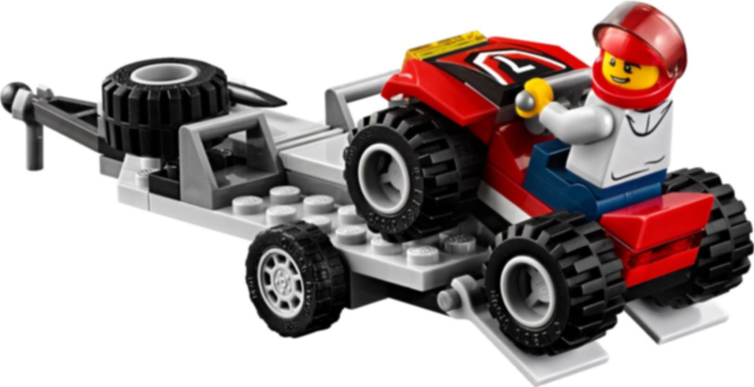 LEGO® City Quad-Rennteam komponenten