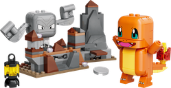 LEGO® Pokémon™ SMART Play™: Charmander and Geodude's Cavern Clash components