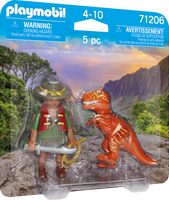 Playmobil® Dino Rise Aventurero con T-Rex