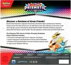 Pokémon TCG: Scarlet & Violet - Prismatic Evolutions Poster Collection achterkant van de doos