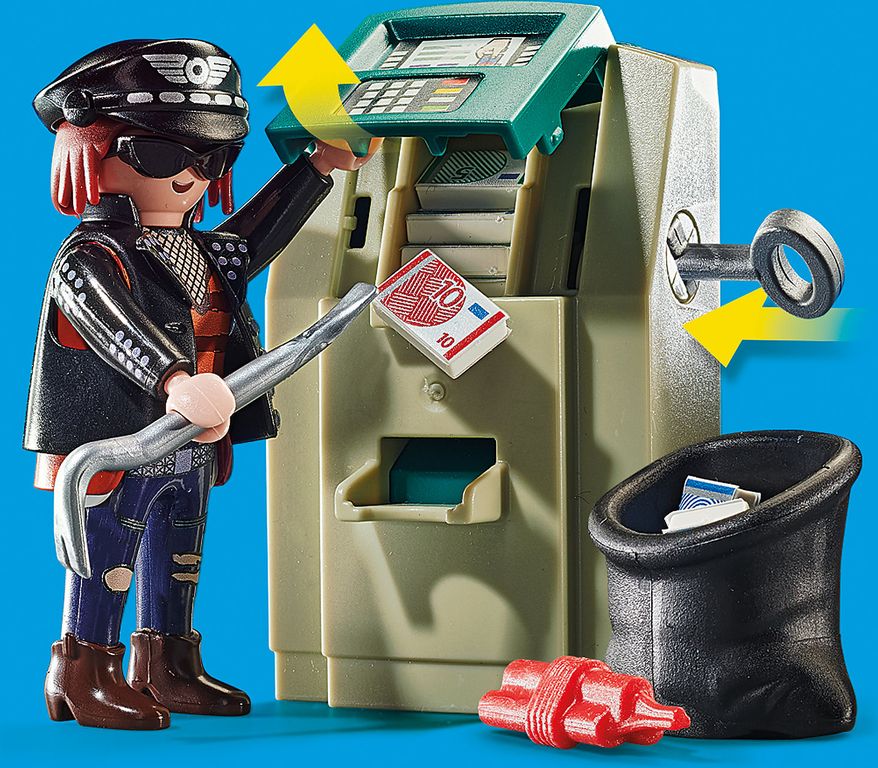 Playmobil® City Action Bank Robber Chase minifigures