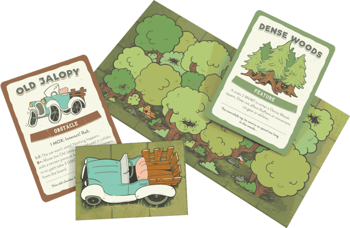 Townsfolk Tussle components
