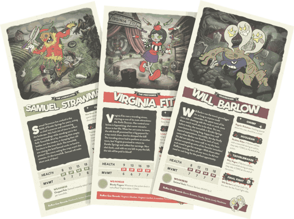 Townsfolk Tussle cards