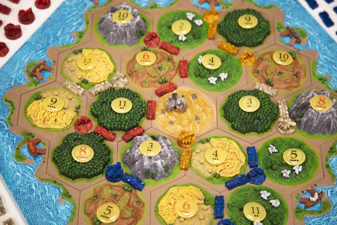 New 3D ' Settlers of Catan' Edition Board Game