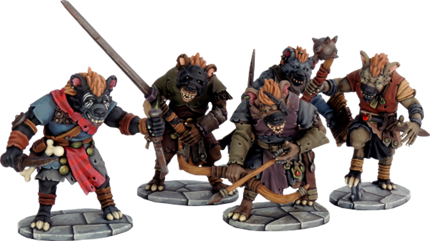 Frostgrave Gnolls miniature