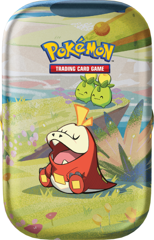 Pokémon TCG: Paldea Friends Mini Tin Display (10 Tins) caja