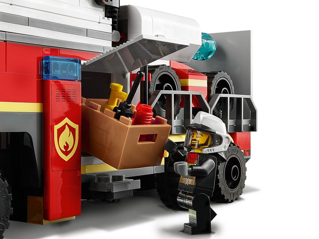 LEGO® City Unità di comando antincendio componenti