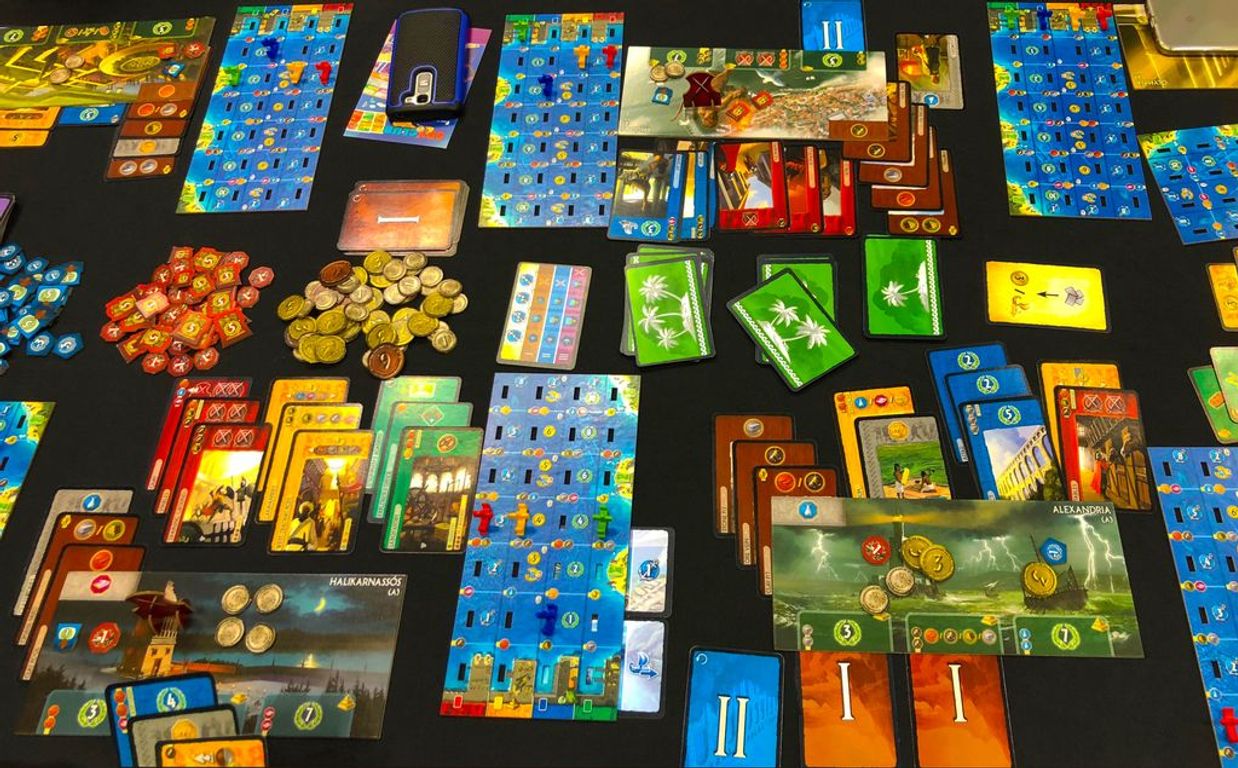 7 Wonders: Armada componenten