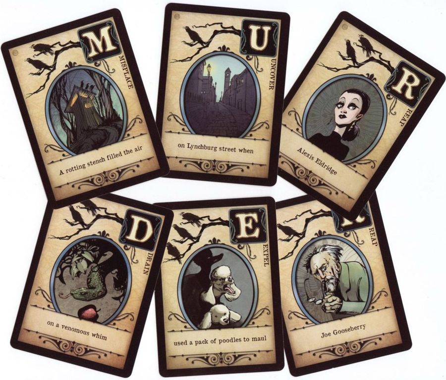Murder of Crows cards