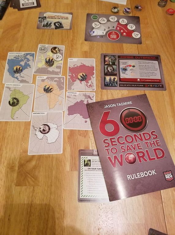 60 Seconds to Save the World partes