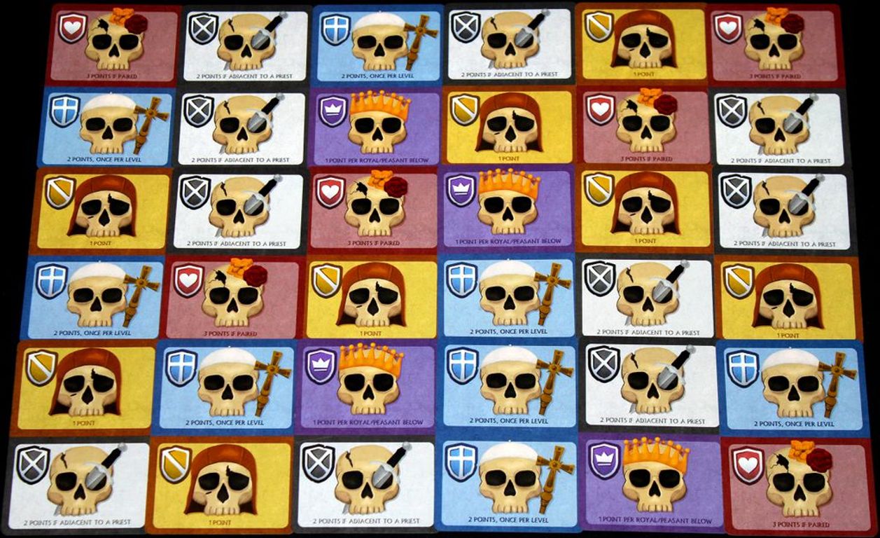 Calaveras de Sedlec cartas