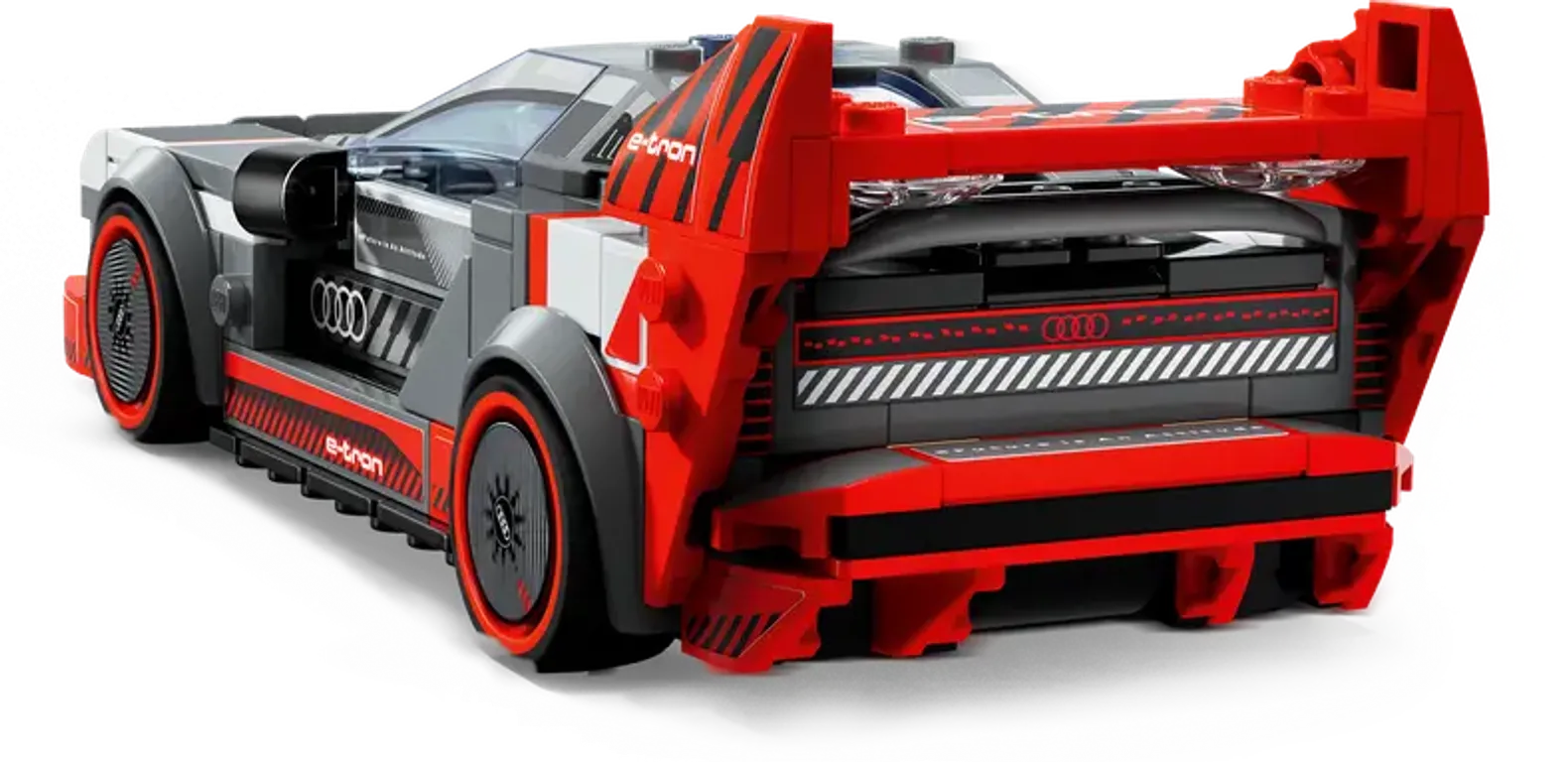 LEGO® Speed Champions Audi S1 e-tron quattro Race Car back side