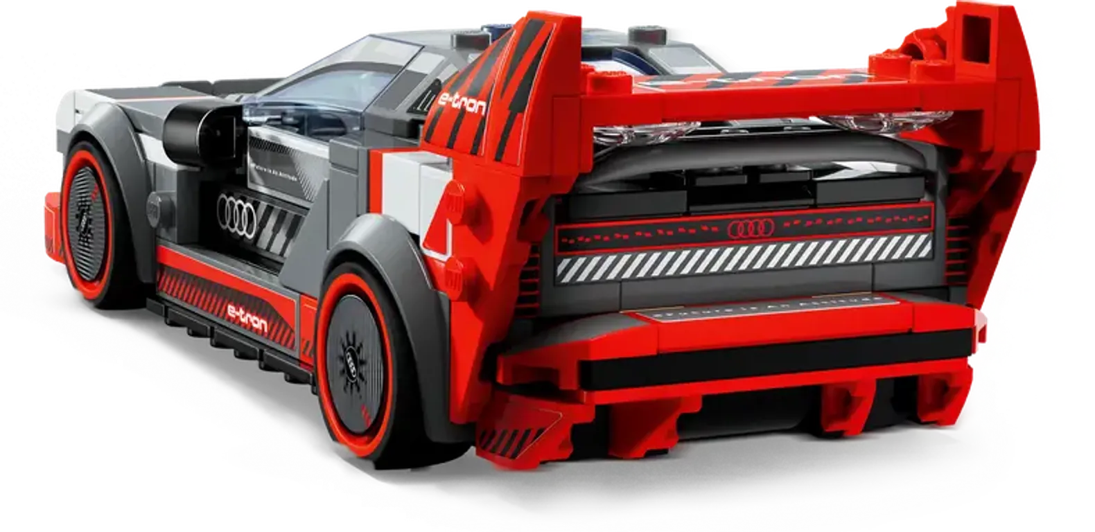 LEGO® Speed Champions Auto da corsa Audi S1 e-tron quattro lato posteriore