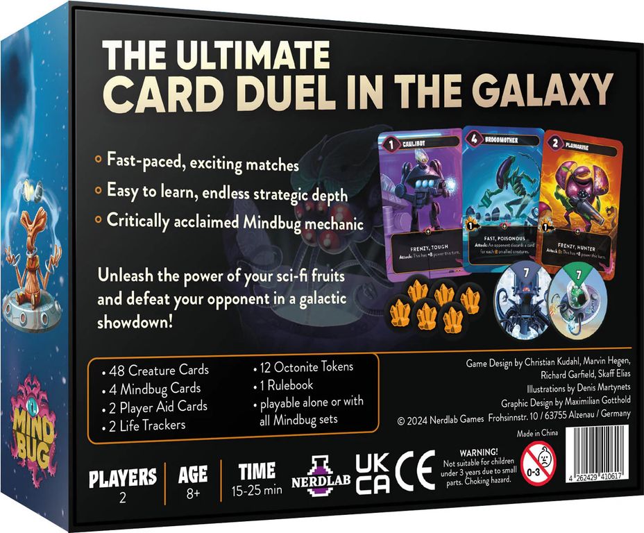 Mindbug: Battlefruit Galaxy torna a scatola