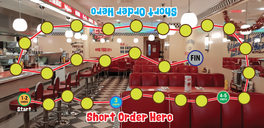 Short Order Hero game board