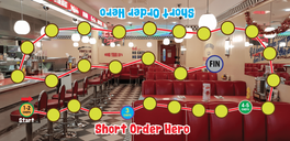 Short Order Hero plateau de jeu