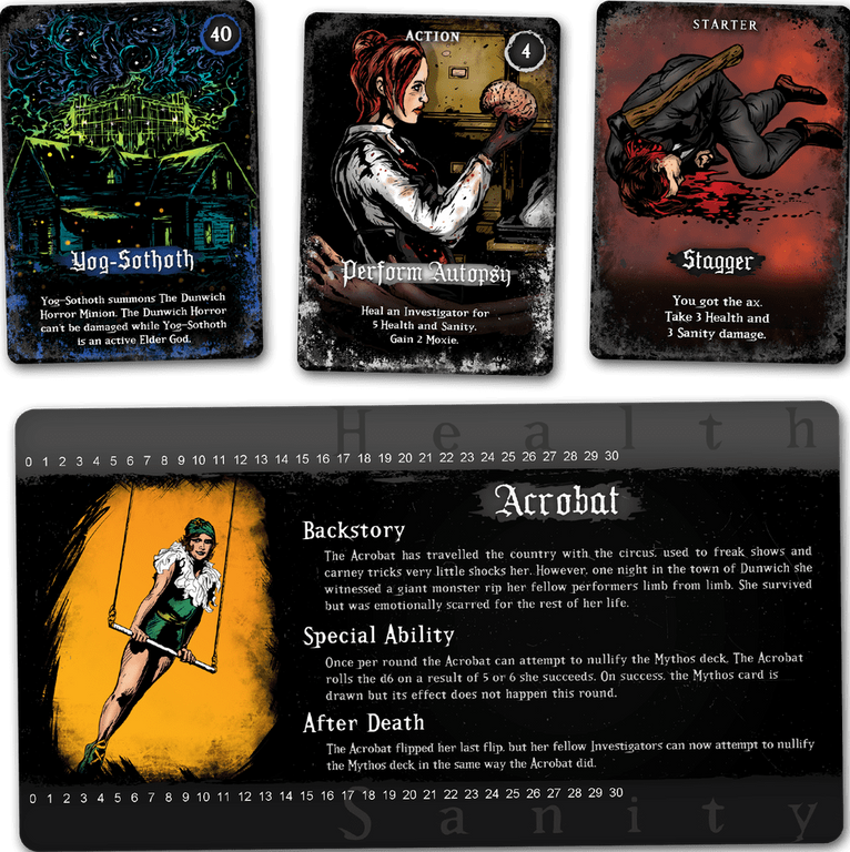 Cthulhu: The Horror in Dunwich cards