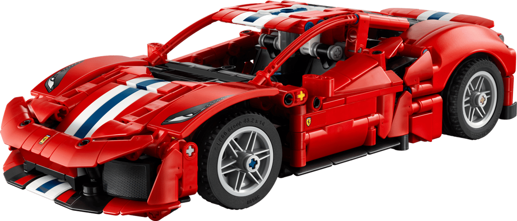 LEGO® Technic Ferrari 488 Pista Car components