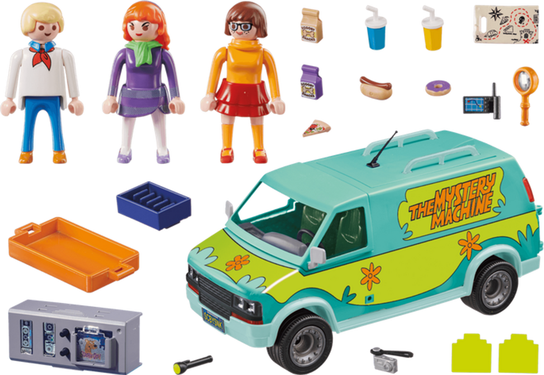 Playmobil® SCOOBY-DOO! Mystery Machine components