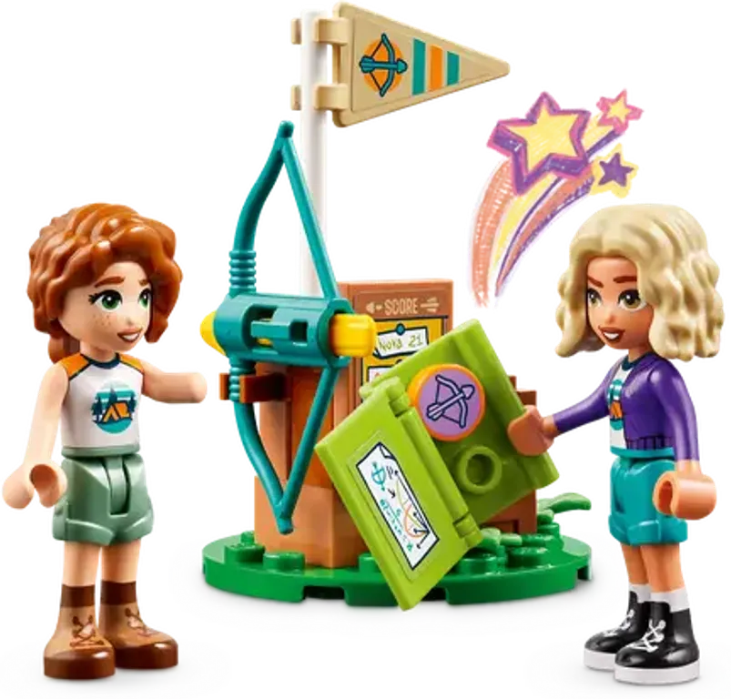 LEGO® Friends Adventure Camp Archery Range minifigures